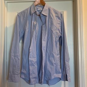 UNIQLO Blue Long-Sleeved Button Down